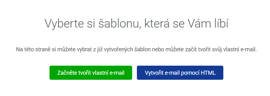 Drag and drop editor nebo HTML kód